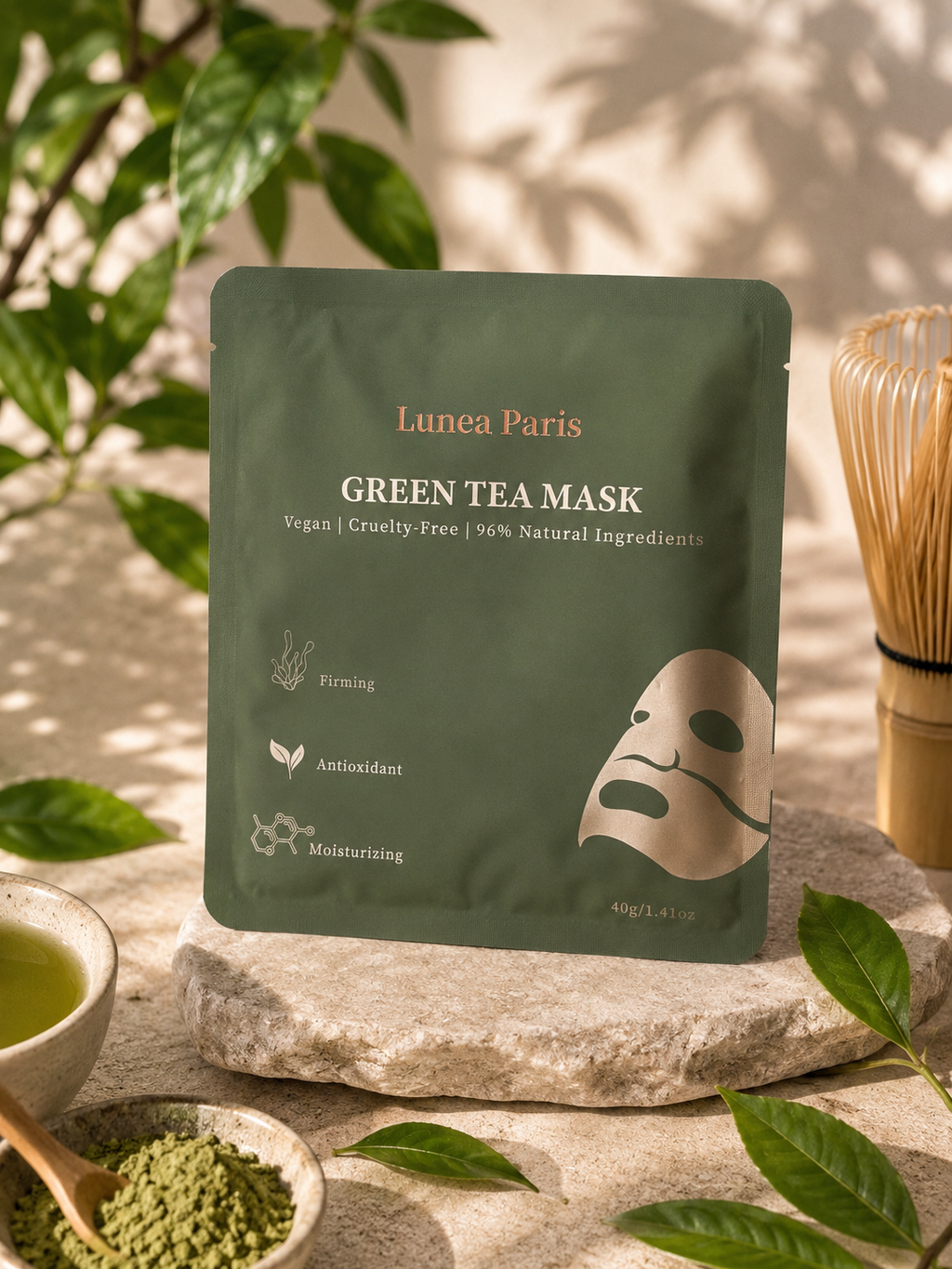 Masque Lunea Paris Green Tea
