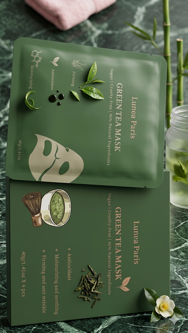 Masque Lunea Paris Green Tea