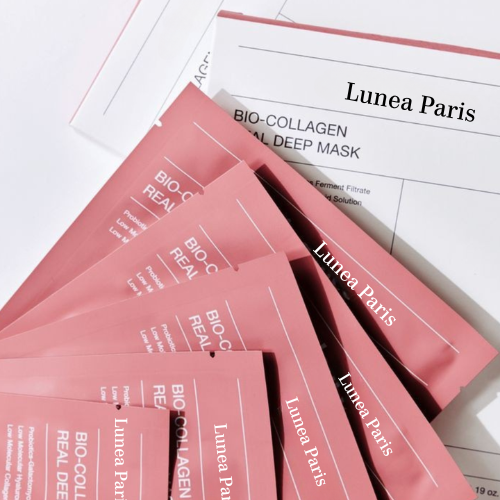 Masque au collagène - Lot de 4 masques BIO COLLAGENE REAL DEEP MASK-